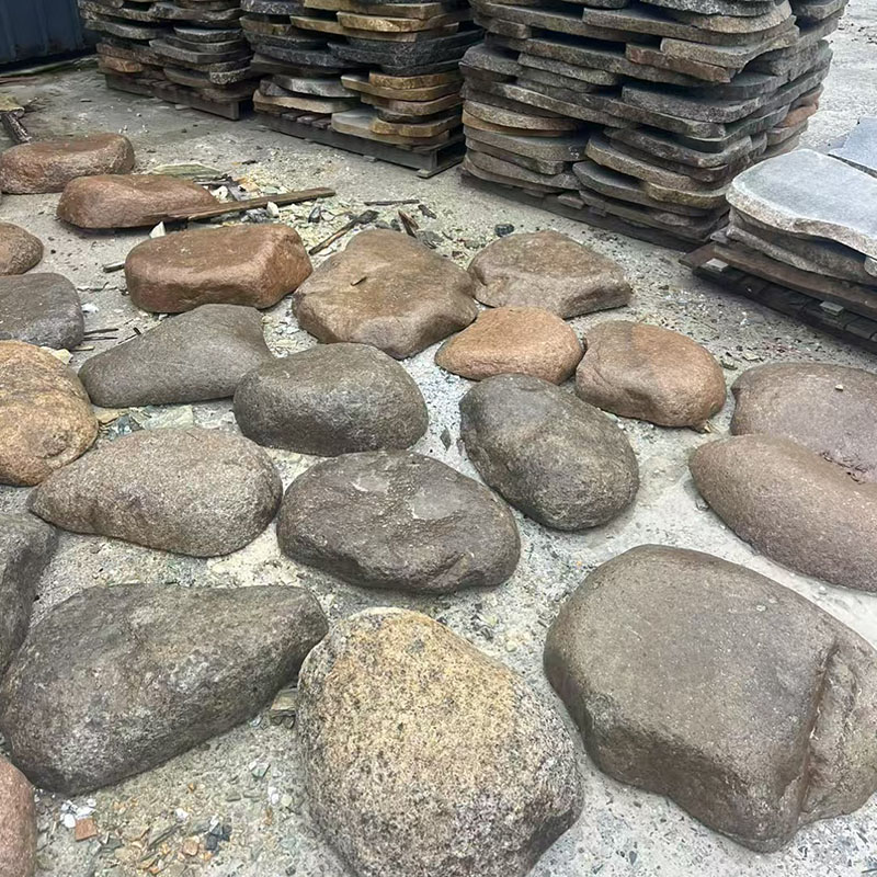 Machine-Cut Cobblestone, Precision Natural Stone Paving Uniform Shapes