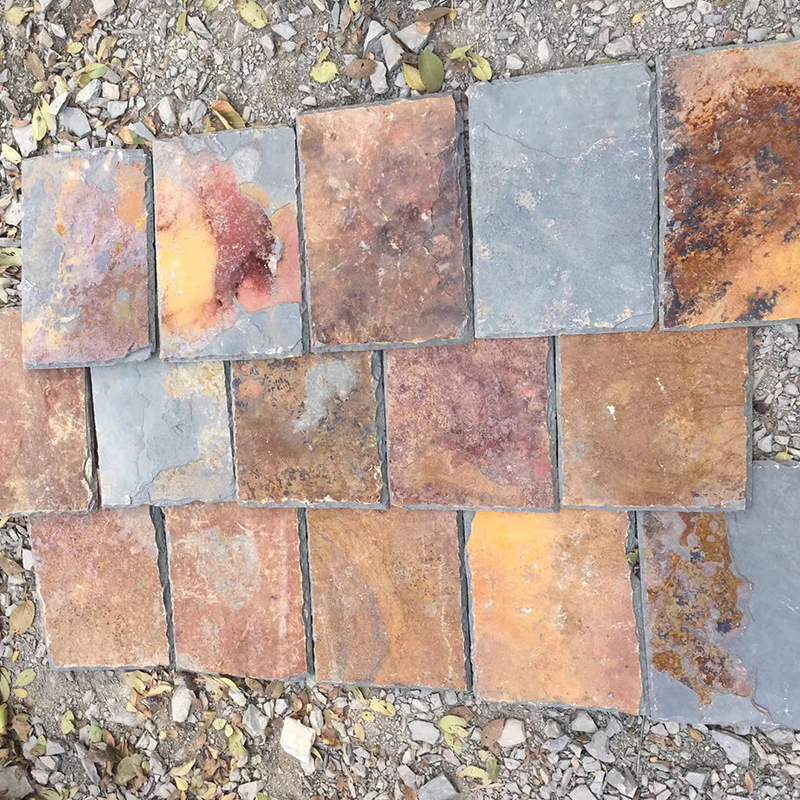Eco-Friendly Rusty Slate Roof Tiles