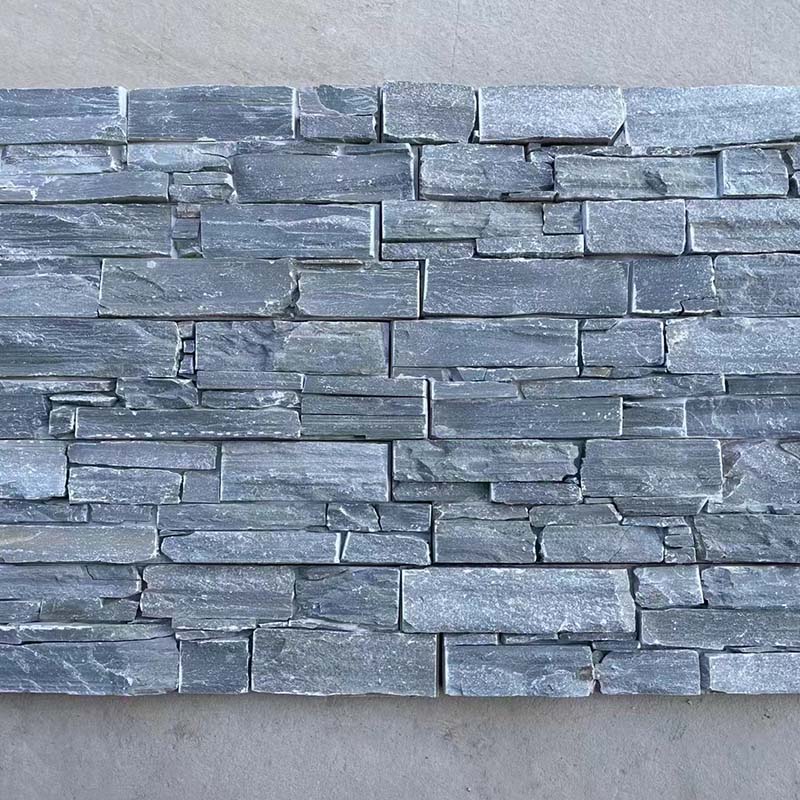Grey Slate Mesh & Cement Back | Versatile Natural Stone Wall Tiles