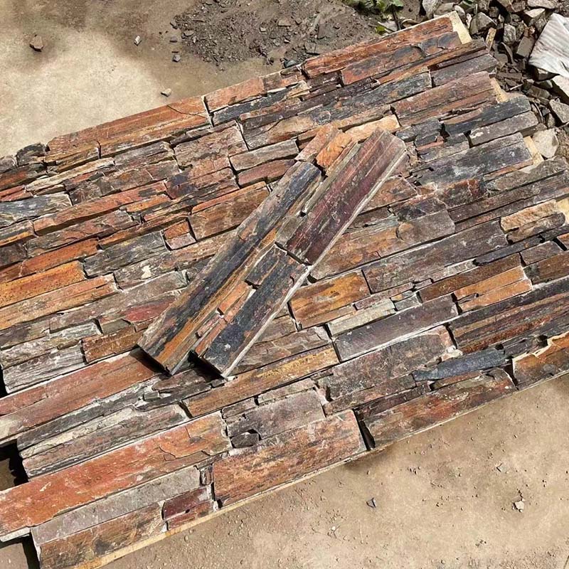 Pre-Fabricated Multicolor Slate Tiles