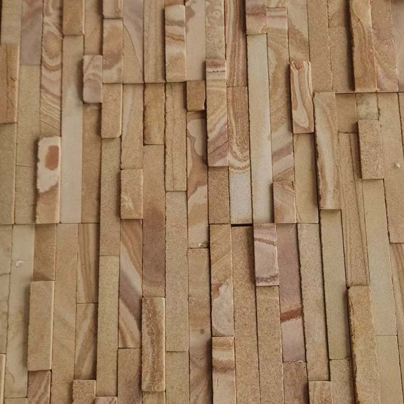 Wood Grain Sandstone Ledger Panels |