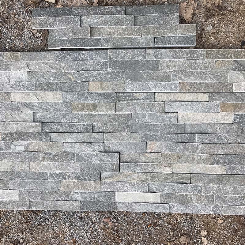 Grey Slate Ledger Panels | Natural Stone Wall Cladding | Split Face