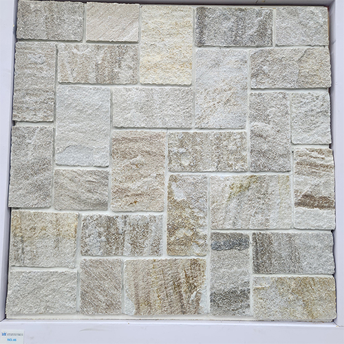 Golden Vein Wood Grain Stone | Timber-Look Wall Panels | Luxury Cladding