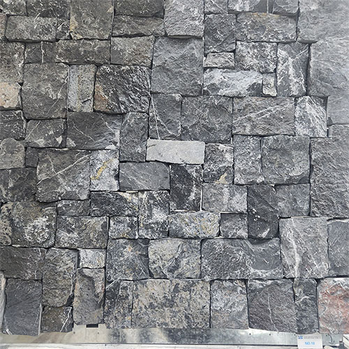 Taihang Black Castle Stone | Premium Granite Ledgestone Wall Panels