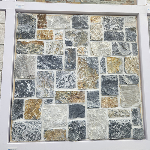 Taihang Grey Rust Castle Stone | Two-Tone Natural Ledgestone Panels