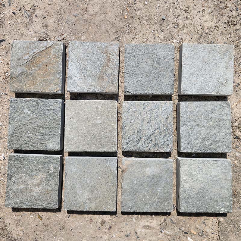 Grey Slate Cobblestone | Versatile Natural Stone Paving | Driveways & Paths