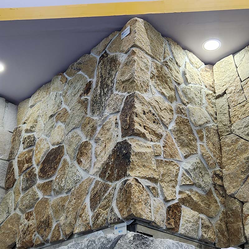 Tiger Skin Rusty Free Form Wall Cladding | Natural Stone
