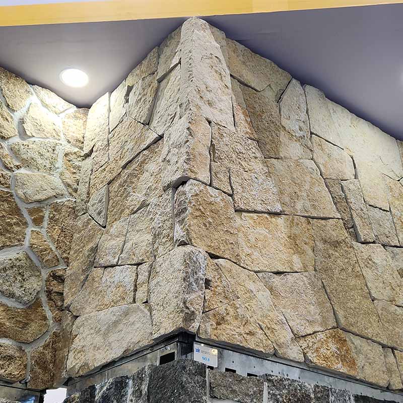 Ginger Free Form Wall Stone | Warm Natural Sandstone Cladding
