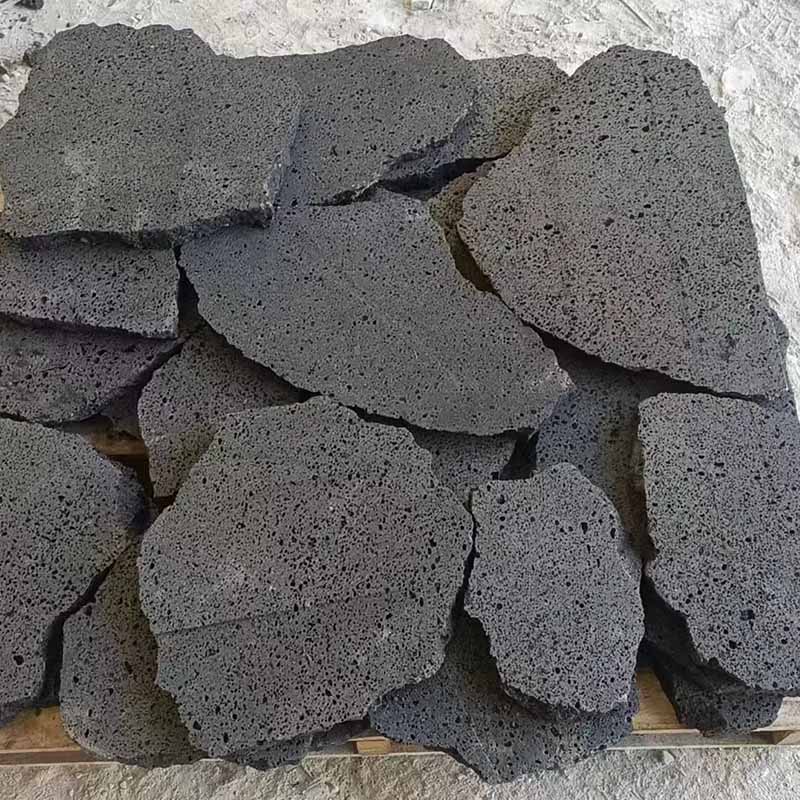 Vesicular Basalt Thin Stone Veneer | Volcanic Rock Wall Cladding