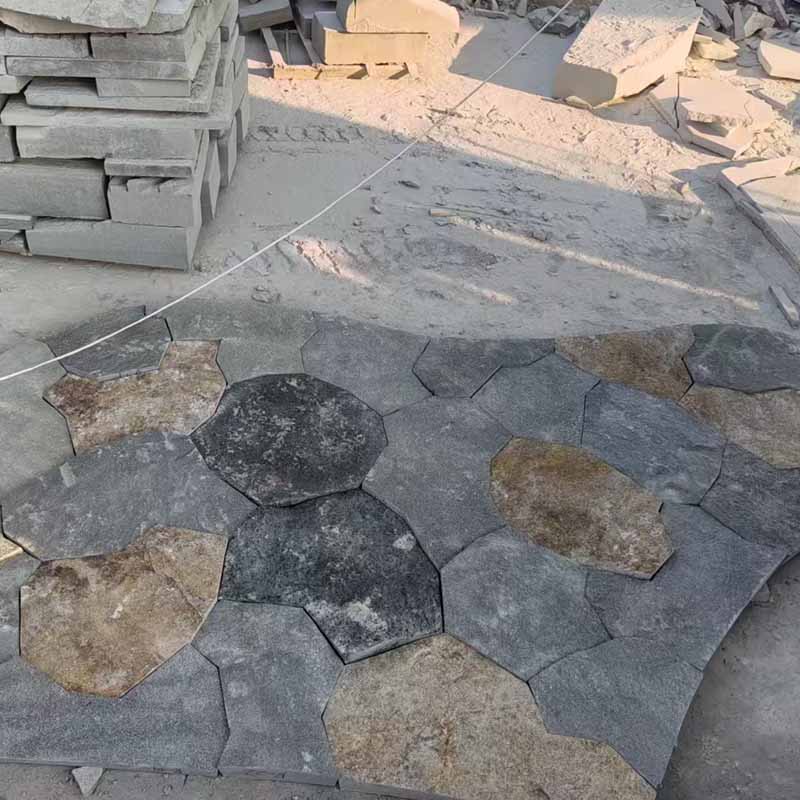 Custom Taihang Black Stone Skin | Natural Thin Stone Veneer Panels